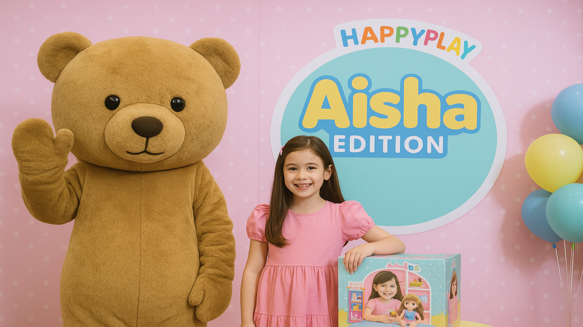 Aisha Channel จับมือแบรนด์ “HappyPlay” เปิดตัวผลิตภัณฑ์ใหม่ [QA ทดสอบ สังคมธุรกิจ] [2]